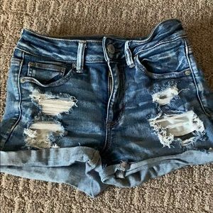 American Eagle ripped Jean shorts